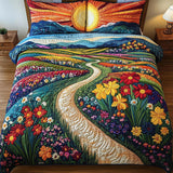 Sunbeam Serenity 3-Piece Quilted Bedding Set