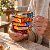 Unique Handmade 3D Happiness Mug for Reading Enthusiasts
