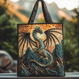 Celestial Dragon WN3009002CL Quilted Tote Bag