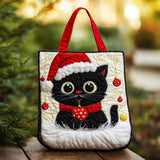 Black Cat Spark WN0410013CL Quilted Tote Bag