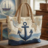Sailing Anchor Breeze CW2309023CL Quilted Tote Bag