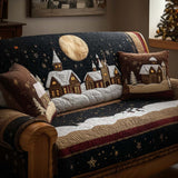 Alpine Village Quilted Sofa Cover