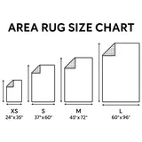 Crimson Poinsettia Border Area Rug NCU0HH1287