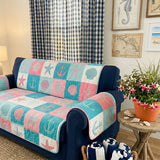Beach Haven Quilted Sofa Cover