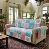 Beach Haven Quilted Sofa Cover