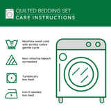 Vintage Charm 3-Piece Quilted Bedding Set