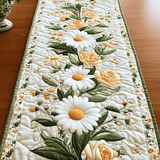 Blooming Beauty Quilted Table Runner NCU0VL2009