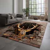 Deer Area Rug NCU0VT320