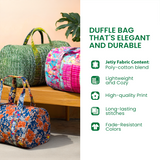 Cactus Blossom Quilted Duffle Bag