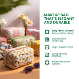 Sunny Beam Quilted Makeup Bag