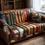 Chapter by Chapter Quilted Sofa Cover