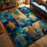 Deep Turtle Area Rug NCU0NT10056