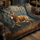 Deer Spirit Quilted Sofa Cover