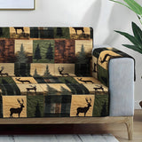 Deer Valley Haven Quilted Sofa Cover