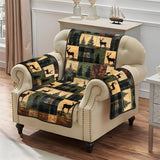 Deer Valley Haven Quilted Sofa Cover