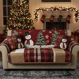 Festive Nights Quilted Sofa Cover