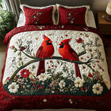 Cardinal 3-Piece Quilted Bedding Set