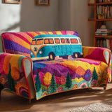 Hippie Quilted Sofa Cover