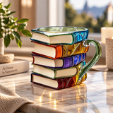 Artisan Aurora 3D Book Mug