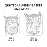 Bloom Flight Quilted Laundry Basket NCU0PVL429