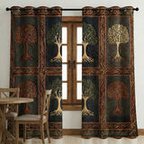 Nature Roots Quilted Curtains NCU0NT11846