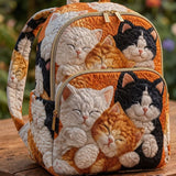 Little Kitten Quilted Backpack