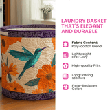 Classic Charm Quilted Laundry Basket NCU0DDK1795