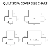 Doxie Dreams Quilted Sofa Cover