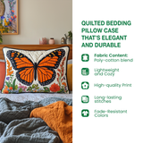 Aspen Wildflowers Path Quilted Bedding Pillow Case NCU0NT5986