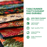 Emerald Forest Quilted Table Runner NCU0PT3273