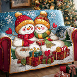 Christmas Quilted Sofa Cover
