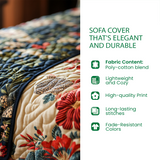 Deer Valley Haven Quilted Sofa Cover