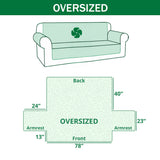 Midnight Wilderness Quilted Sofa Cover