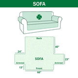 Turtle Harmony Quilted Sofa Cover