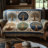 Tree Of Life Quilted Sofa Cover