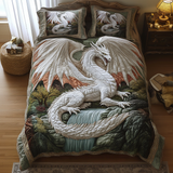 Dragon 3-Piece Quilted Bedding Set