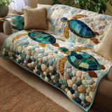Turtle Quilted Sofa Cover