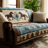 Wild Harmony Quilted Sofa Cover