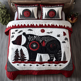 Wild Earth Guardian 3-Piece Quilted Bedding Set