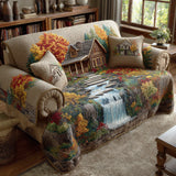Woodland Quilted Sofa Cover