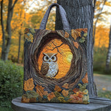 Guardian Of The Forest XR0710005CL Quilted Tote Bag