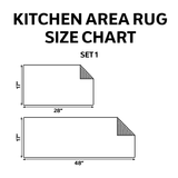 Icy Delight Kitchen Area Rug NCU0NT10916